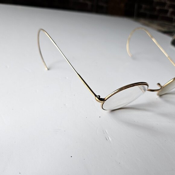 Vintage ArtCraft Round Eyeglasses – 1/10 12K Gold-Filled - bifocals - Picture 9 of 16